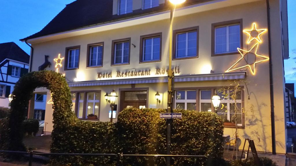 Hotel Roessli Allschwil Dış mekan fotoğraf